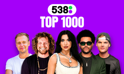 naar de 538 Top 1000 van Radio 538