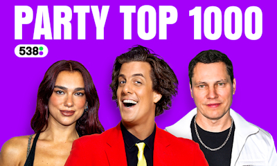 naar de Party Top 1000 van Radio 538