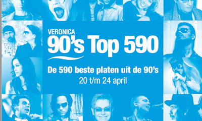 naar de 90's Top 590 van Radio Veronica