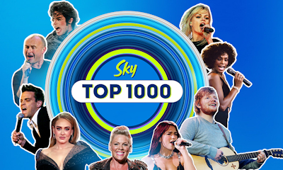 naar de Sky Top 1000 van Sky Radio